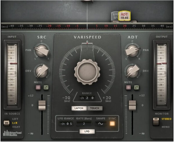 Effekt Plugin Waves Abbey Road Reel ADT