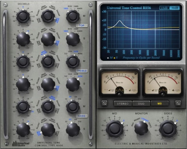 Effekt Plugin Waves Abbey Road RS56 Passive EQ