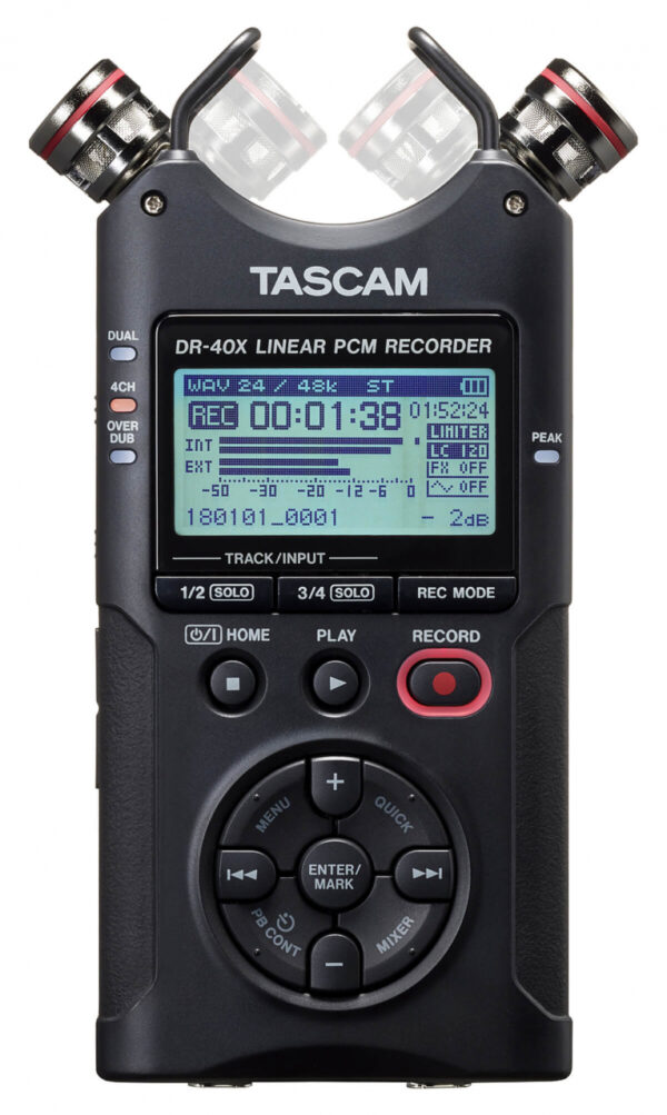 Pocket Recorder Tascam DR-40X