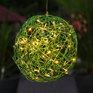 LED 3D Drahtkugel TRASSEL - 50 warmweiße LED - D: 30cm - für Innen ...