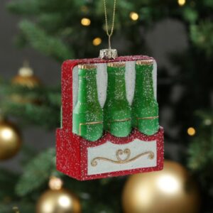 Weihnachtsbaumschmuck Sixpack Bier - Christbaumschmuck für Bierfreu...