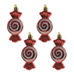 Weihnachtsbaumschmuck Bonbon - bruchfest - inkl. Aufhänger - H: 8cm...