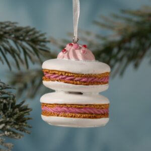 Weihnachtsbaumschmuck MACARON - Polyresin - inkl. Aufhänger - matt ...