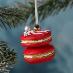 Weihnachtsbaumschmuck MACARON - Polyresin - inkl. Aufhänger - matt ...