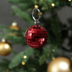 Christbaumschmuck Discokugel - Spiegelkugel - Weihnachtskugel - 5x5...