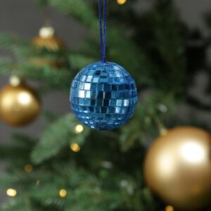 Christbaumschmuck Discokugel - Spiegelkugel - Weihnachtskugel - 5x5...