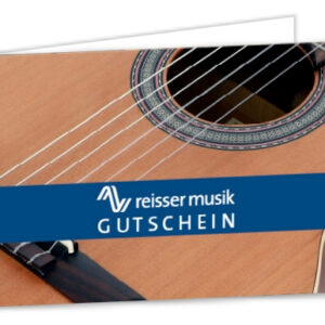 Geschenkgutschein Reisser Motiv Akustikgitarre