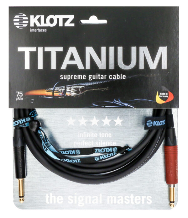 Instrumentenkabel Klotz Titanium 6 Meter Silent