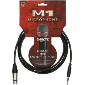 Mikrofonkabel Klotz M1FS1K0030 Prime XLR-Klinke sym.