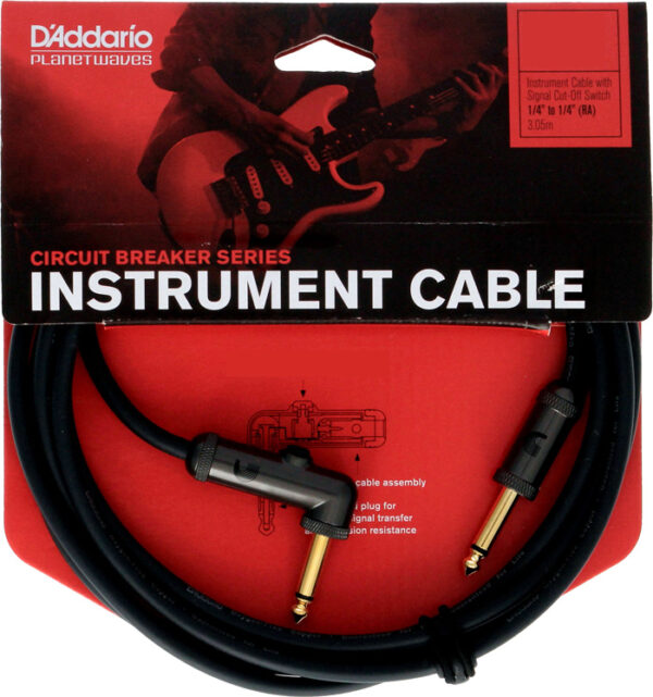 Instrumentenkabel D'Addario AGRA-10 Circuit Breaker