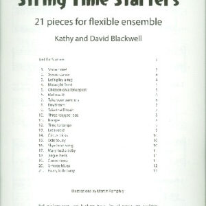 String Time Starters : for Double Bass