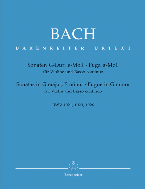 Stimmen Sonate G-Dur