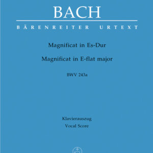 Magnificat Es-Dur BWV 243A