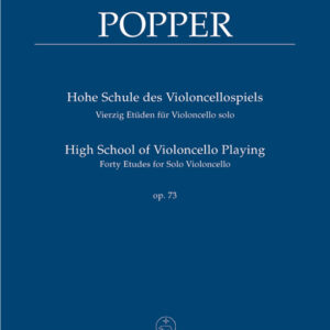 Etüden Hohe Schule des Violoncellospiels