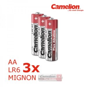 3 x Batterie Mignon AA LR6 1