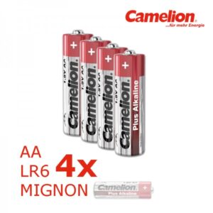 4 x Batterie Mignon AA LR6 1