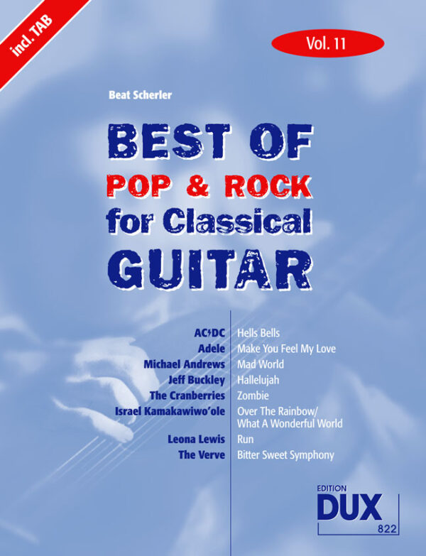 Best of Pop + Rock for Classical Guitar 11