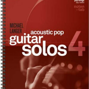 Acoustic Pop Guitar Solos Band 4 + Online-Material