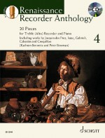 Renaissance Recorder Anthology vol.4 (+CD)