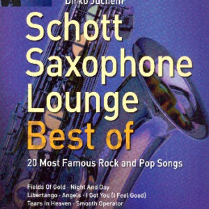 Sammelband Tenorsax Schott Saxophone Lounge - Best of