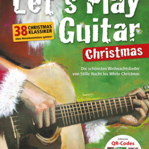 Weihnachtsliederbuch Let´s play Guitar - Christmas