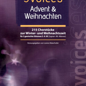 Chorbuch 3 Voices - Advent & Weihnachten