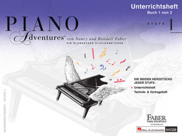 Klavierschule Piano Adventures: Unterrichtsheft Stufe 1