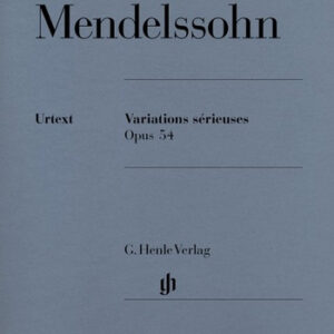 Variations serieuses op. 54