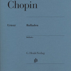 Klaviernoten Chopin Balladen