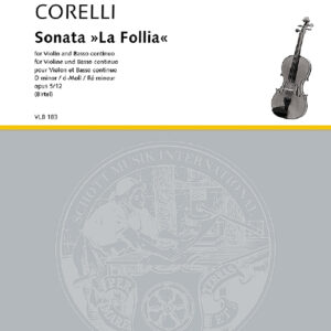 Etüden für Violine Sonate La follia d-Moll op.5