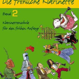 Die fröhliche Klarinette Band 2 - Schule (+Online Audio)