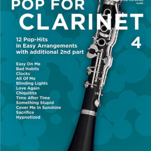 Pop for Clarinet Band 4 (+Online Audio)