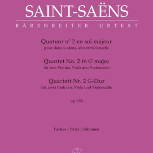 Quartett G-Dur Nr.2 op.153