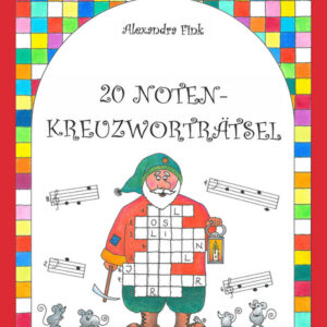 Rätselheft 20 Noten-Kreuzworträtsel