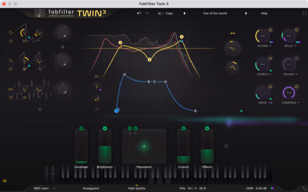 Plugin Effekt FabFilter Twin 3 Upgrade