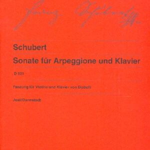 Sonate für Arpeggione und Klavier D821