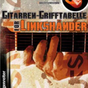 Gitarren-Grifftabelle für Linkshänder