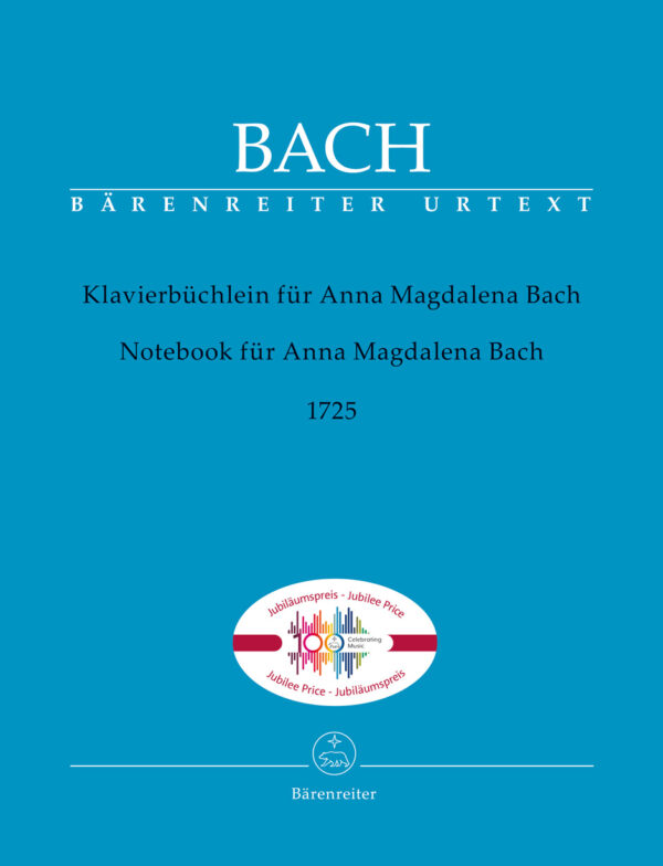 Spielpartitur Klavierbüchlein für Anna Magdalena Bach