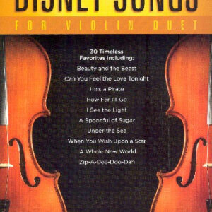 Disney Songs for violin duet