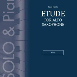 Spielstück Etude for alto saxophone & piano