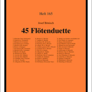 Spielpartituren 45 FLOETENDUETTE