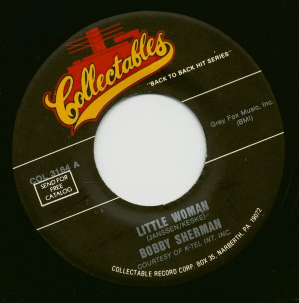 Bobby Sherman - Little Woman - Easy Come