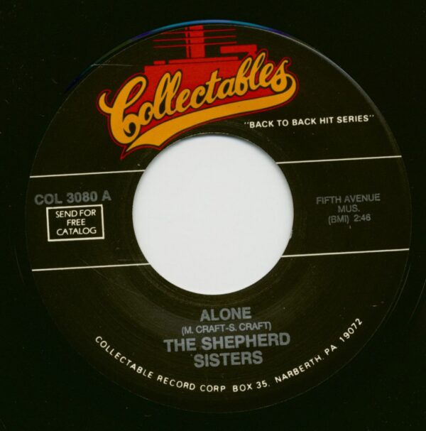 The Shepherd Sisters And Janie Grant - Alone - Triangle (7inch