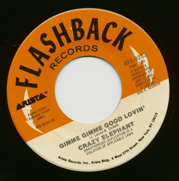 Crazy Elephant & Syndicate Of Sound - Gimme Gimme Good Lovin' - Little Girl (7inch