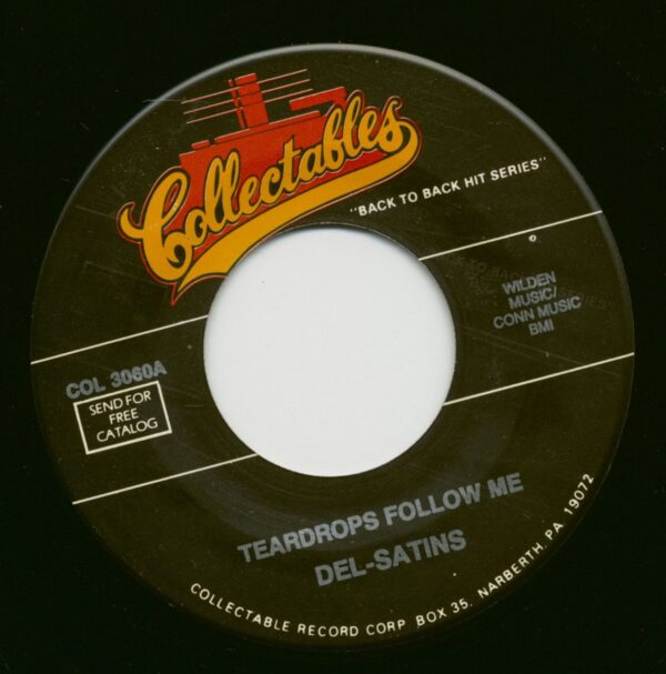 Del-Satins & Four Epics - Teardrops Follow Me - Again (7inch