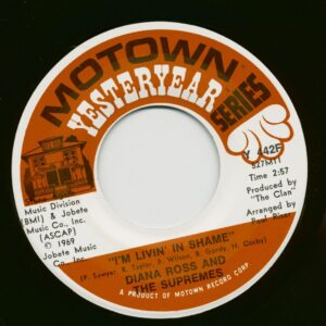 Diana Ross & The Supremes - I'm Livin' In Shame - Someday We'll Be Together (7inch