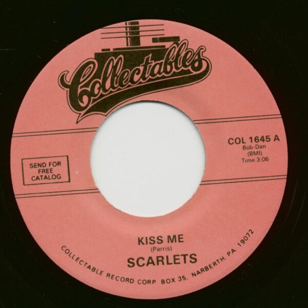 SCARLETS - Kiss Me - Indian Fever (7inch