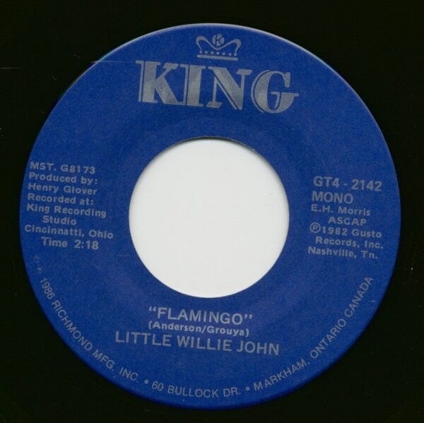 Little Willie John - Flamingo - Heartbreak (7inch