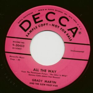 Grady Martin And The Slew Foot Five - All The Way - Chicago (7inch