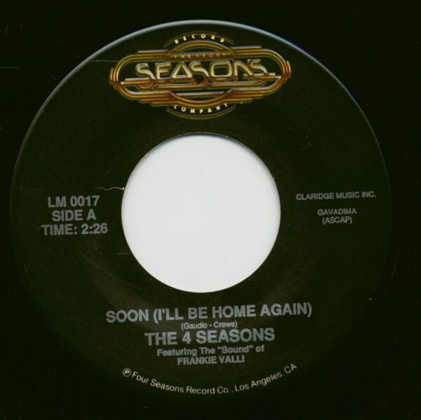 The Four Seasons - Soon (I'll Be Home Again) - Connie-O (7inch